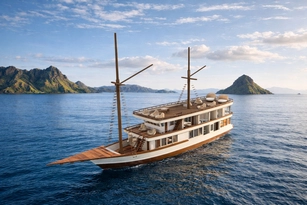 Open Trip Labuan Bajo Kapal Phinisi Luxury Aura Suci